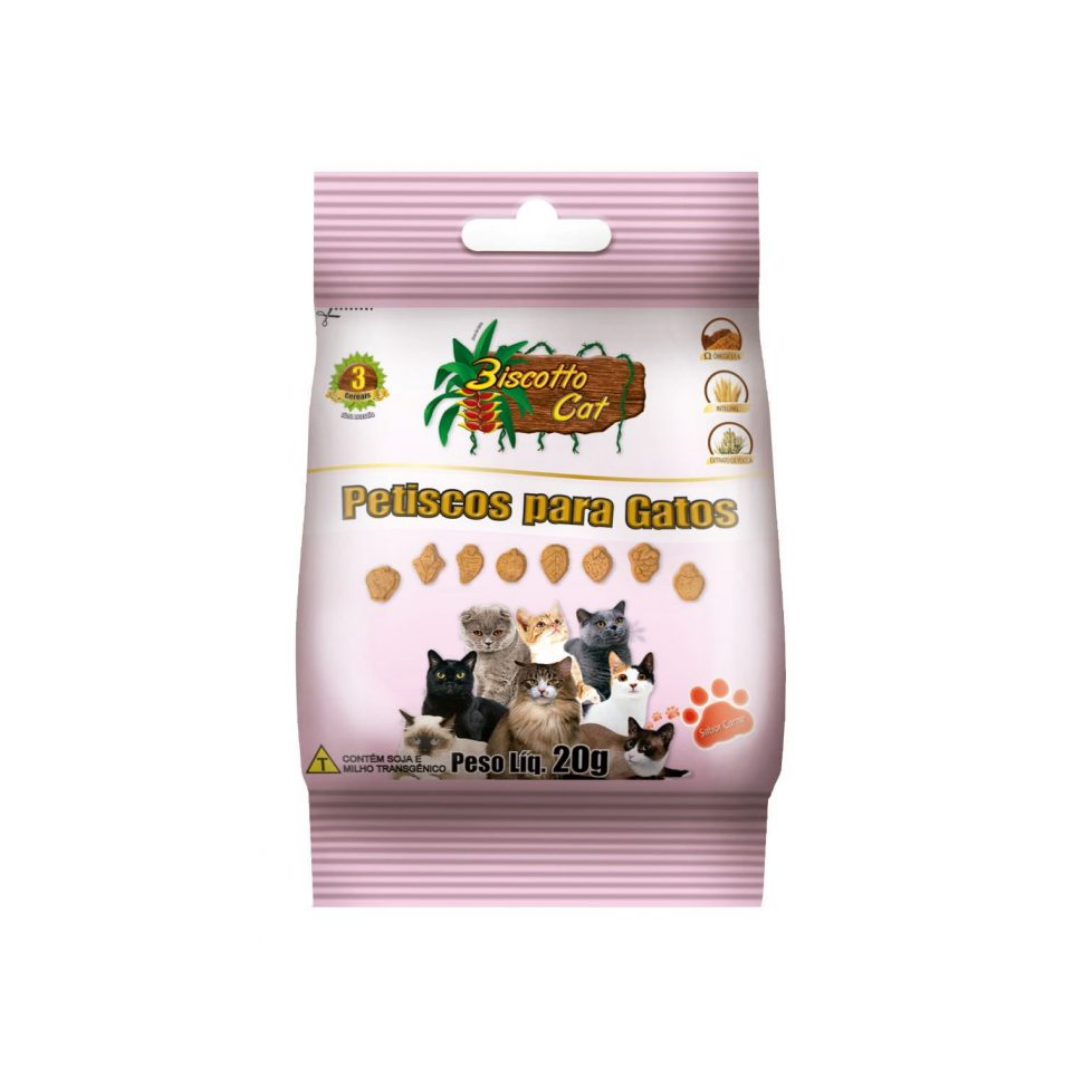 Petisco Biscotto Cat 20g
