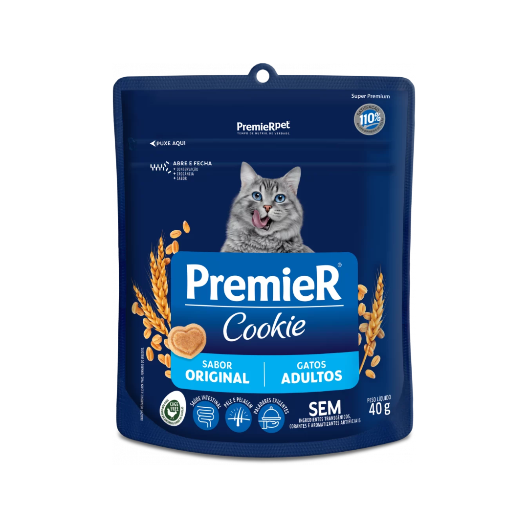 Premier Cookie Gatos 40g
