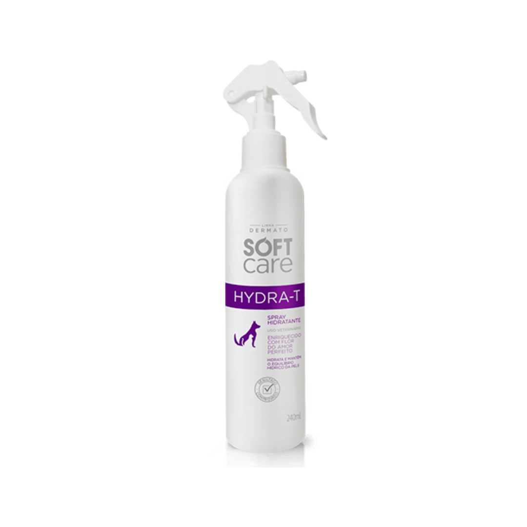 Hydra T Spray Hidratante Soft Care Linha Dermato Pet Society
