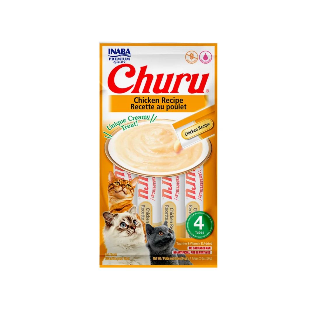 Churu Petisco para Gatos Galinha 56g