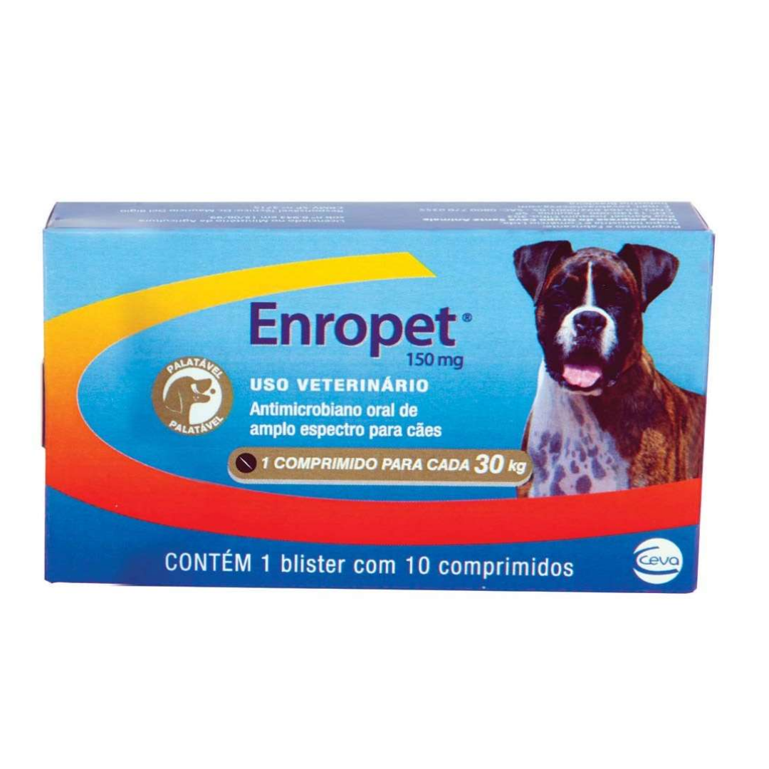 Enropet 150mg 10 Comprimidos