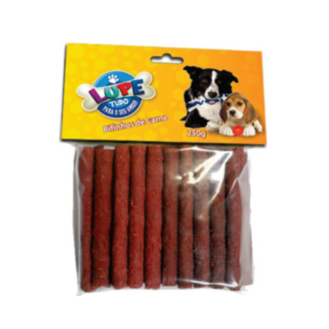 Bifinho Carne Rolo 250g Lupe