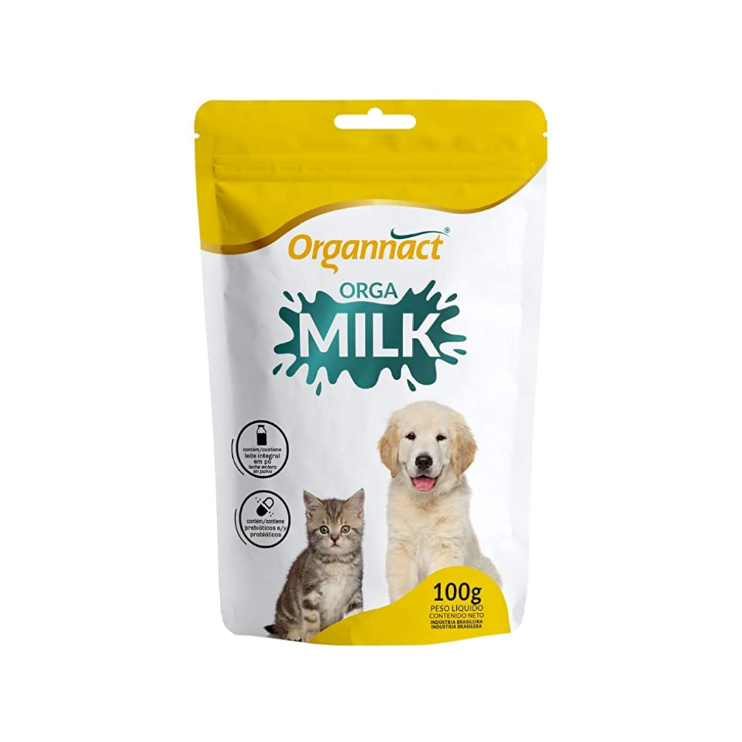 Orga Milk Filhote Leite em Pó Sache 100g