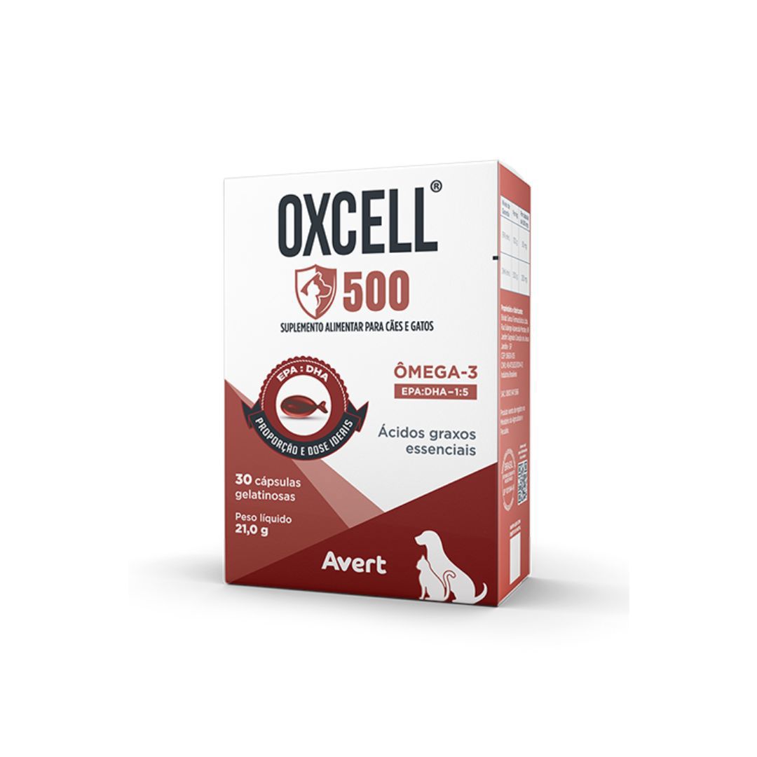 Oxcell 500 30 Cápsulas