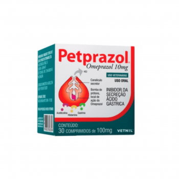 PetPrazol 10mg 30 comprimidos