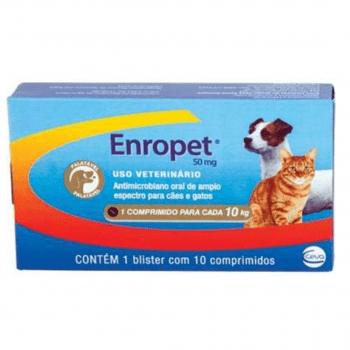 Enropet 50mg 10 Comprimidos