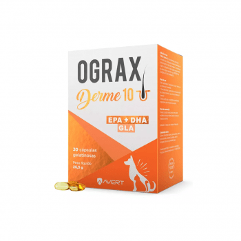Ograx Derme 10 Omega 3 30 Cápsulas