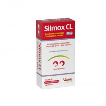 Silmox Cl 50mg 10 Comprimidos