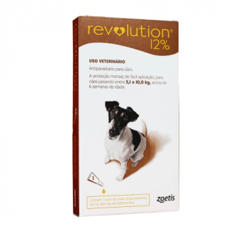 Revolution Antipulgas Cães 5 a 10kg (60mg) 1 Pipeta
