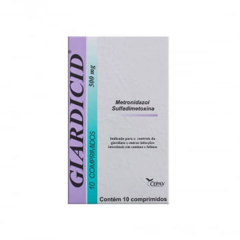 Giardicid 500mg 10 comprimidos