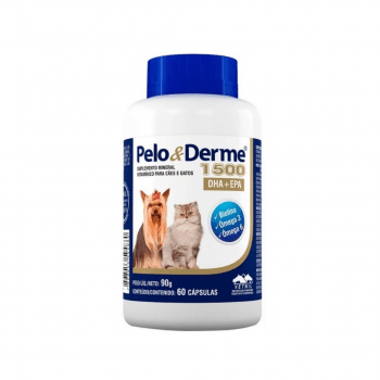 Pelo e Derme 1500 60 Capsulas