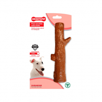 Brinquedo Dura Bone Tronco Carne Cães até 22 Kg - Odontopet