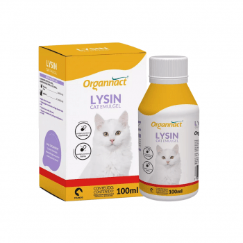Lysin Cat Emulgel 100ml Organnact