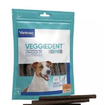 Veggie Dent Fresh 15 Tiras Cães Pequenos