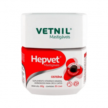 Hepvet Mastigaveis 30 Comprimidos