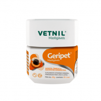 Geripet Mastigaveis 30 Comprimidos