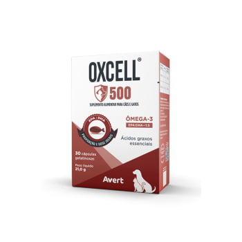 Oxcell 500 30 Cápsulas