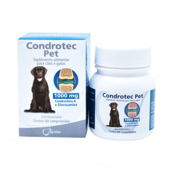 Condrotec Pet 1000 mg 60 Comprimidos