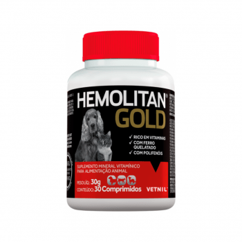 Hemolitan Gold 30 Comprimidos