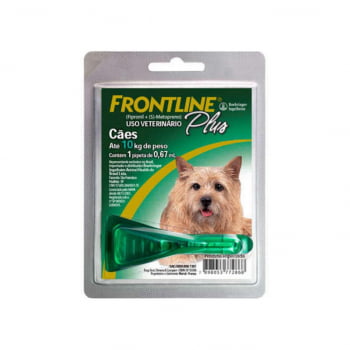 Frontline Plus Cães até 10kg Pipeta