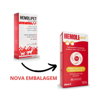 Hemolipet 30 Comprimidos