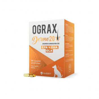 Ograx Derme 20 Omega 3 30 Cápsulas
