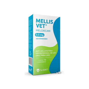Mellis Vet 0,5mg 10 Comprimidos
