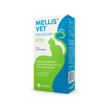 Mellis Vet 0,2mg Gatos 10 Comprimidos