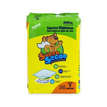 Tapete Higienico Super Secão Pacote 7 Unidades