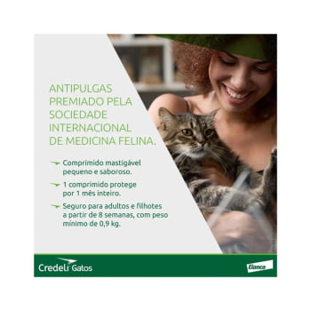 Credeli 48mg Gatos 2,1 a 8kg 1 Comprimido