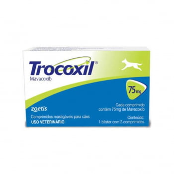 Trocoxil 75mg 2 comprimidos