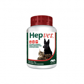 Hepvet 30 Comprimidos