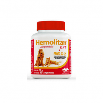 Hemolitan Pet 30 Comprimidos