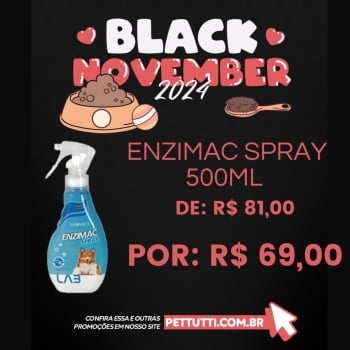 Enzimac Spray 500ml Eliminador de Odores e Manchas