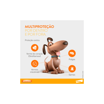 Advocate Cães 4 a 10kg Combo 3 Pipetas