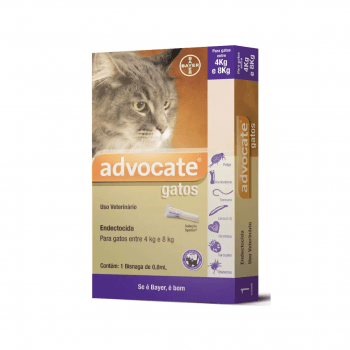 Advocate Gatos 4 a 8kg 1 Pipeta