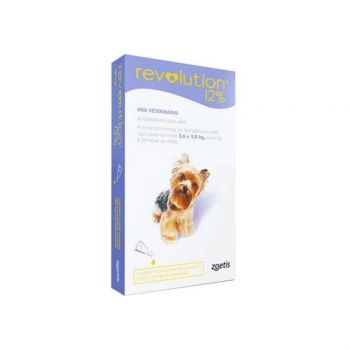 Revolution Antipulgas Cães 2,5 a 5,0kg (30mg) 1 Pipeta