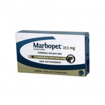 Marbopet 27,5mg 10 Comprimidos