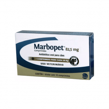 Marbopet 82,5mg 10 Comprimidos