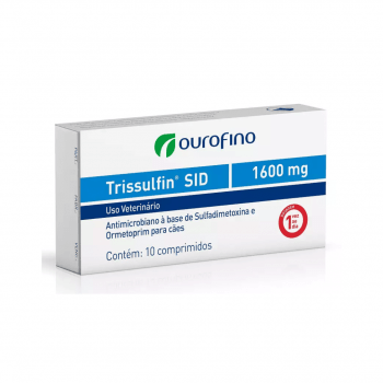 Trissulfin Sid 1600mg 10 comprimidos