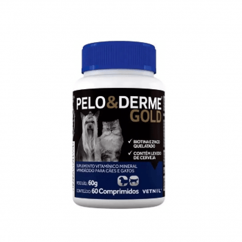Pelo e Derme Gold 60 Comprimidos