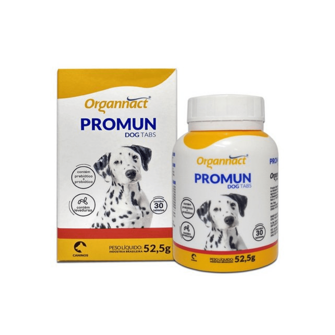 Promun Dog Tabs 52,5gr 30 Tabletes Organnact